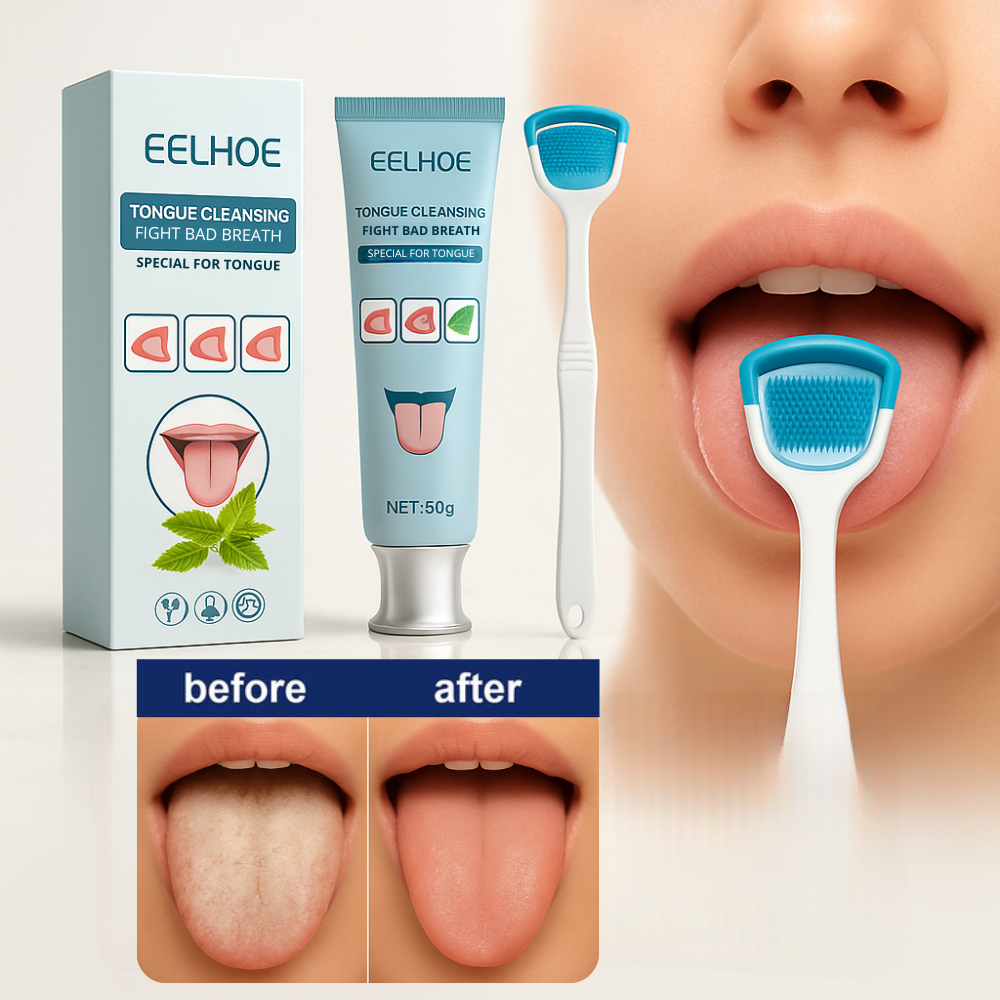 BreathePure™ | Probiotisches Zungen-Gel-Set