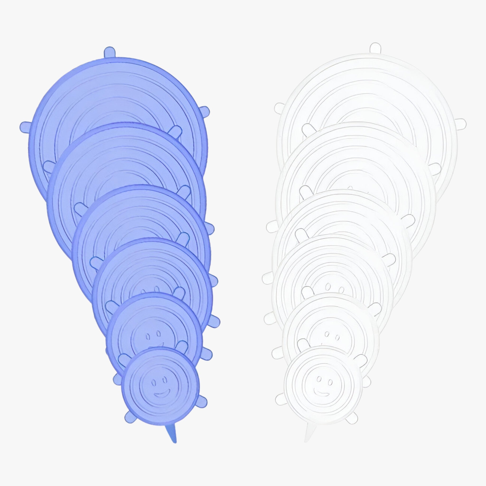 SealFresh™ | Silikon, wiederverwendbare Lebensmittelabdeckungen