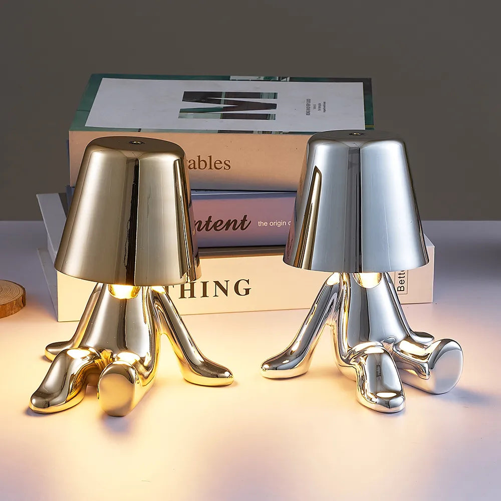 ChromeGlow™ - Dein minimalistisches Lichtkunstwerk
