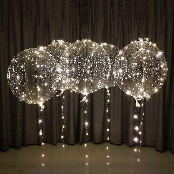 5+5 GRATIS | PartyBalloon™ - Wiederverwendbare LED-Ballons