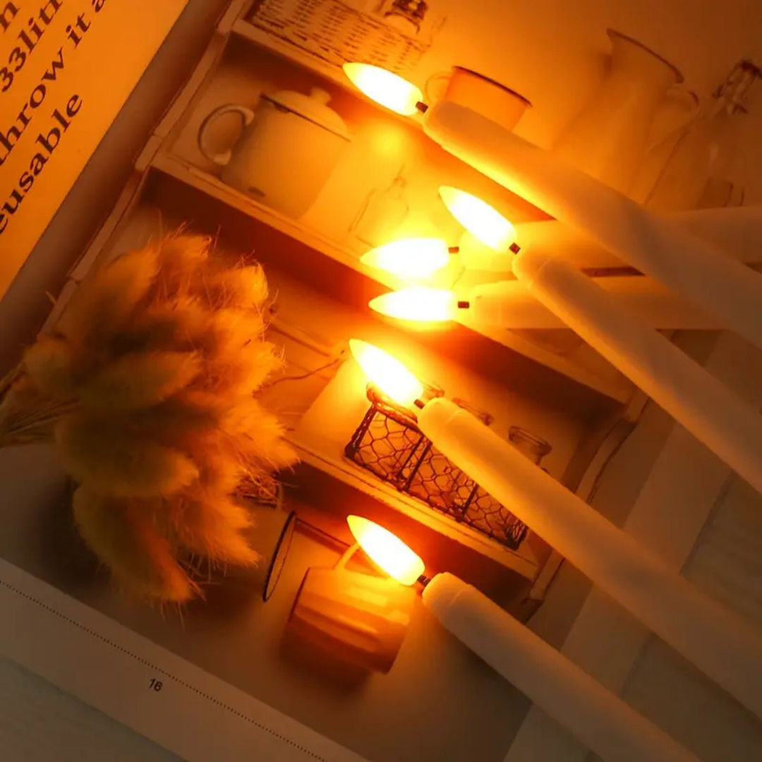 CosyCandle™ | Kerzen – Sicher, stimmungsvoll und stilvoll | 6er-Set