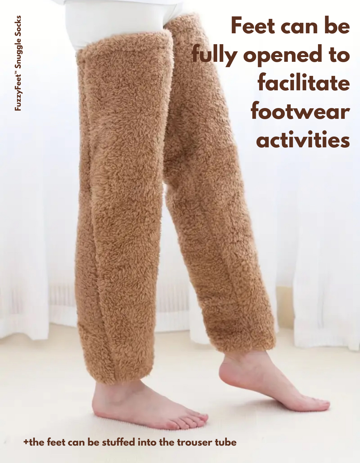 CozyKnee™ – Flauschige Overknee-Wintersocken