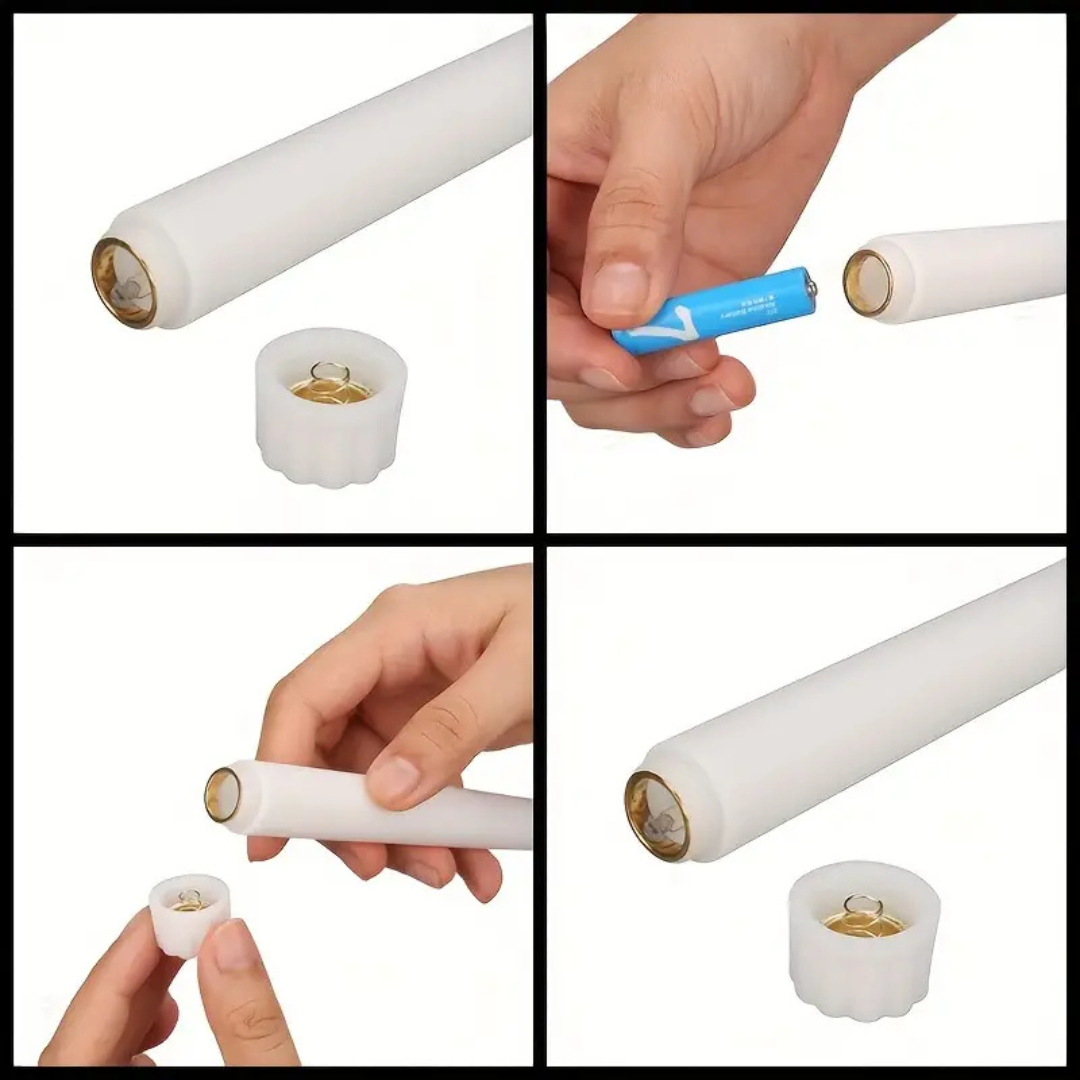 CosyCandle™ | Kerzen – Sicher, stimmungsvoll und stilvoll | 6er-Set