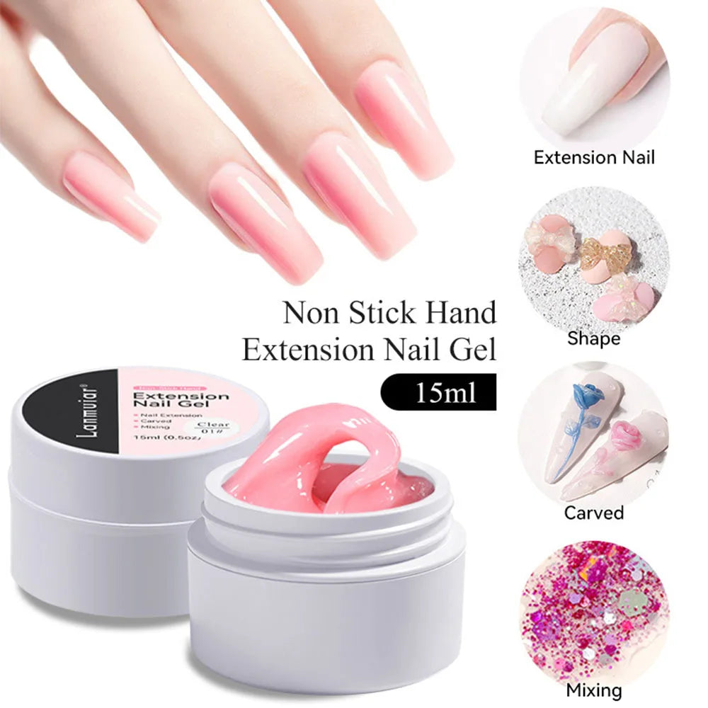 GlamourNail™ – Modelliergel für perfekte Nagelverlängerung | 1+1 GRATIS