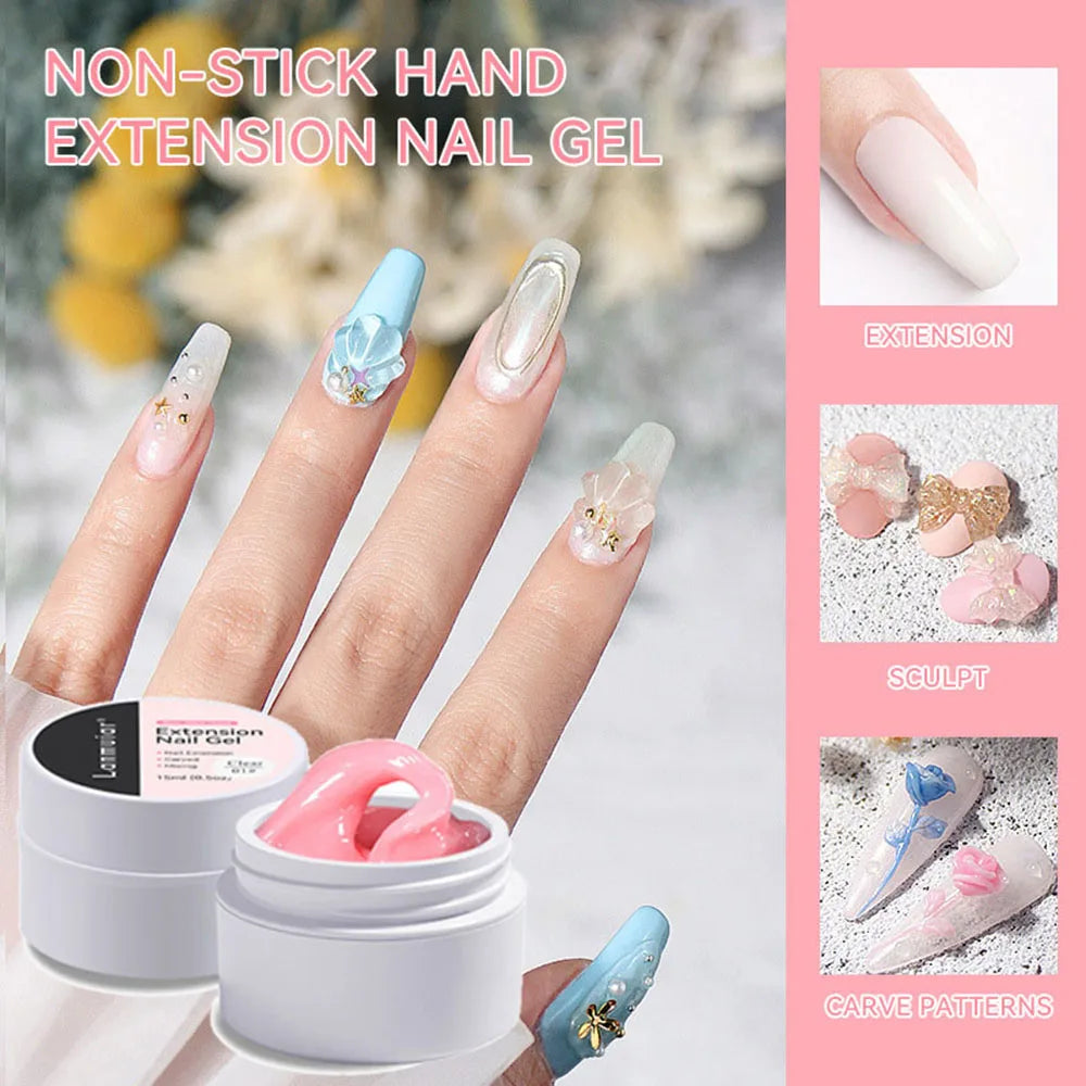 GlamourNail™ – Modelliergel für perfekte Nagelverlängerung | 1+1 GRATIS