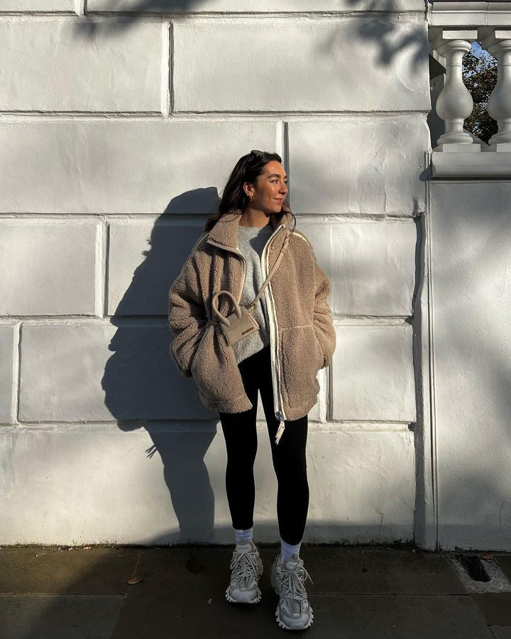 Miveah Teddy Outdoor Jacket™ – Warmer Stil für jeden Moment