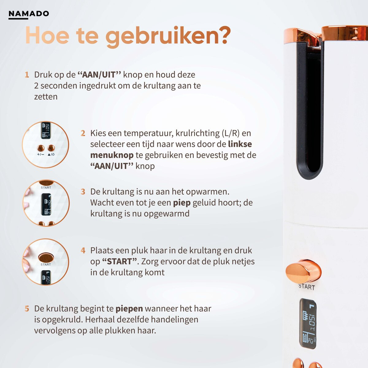 CurlMagic Pro™ – Automatischer Lockenstab