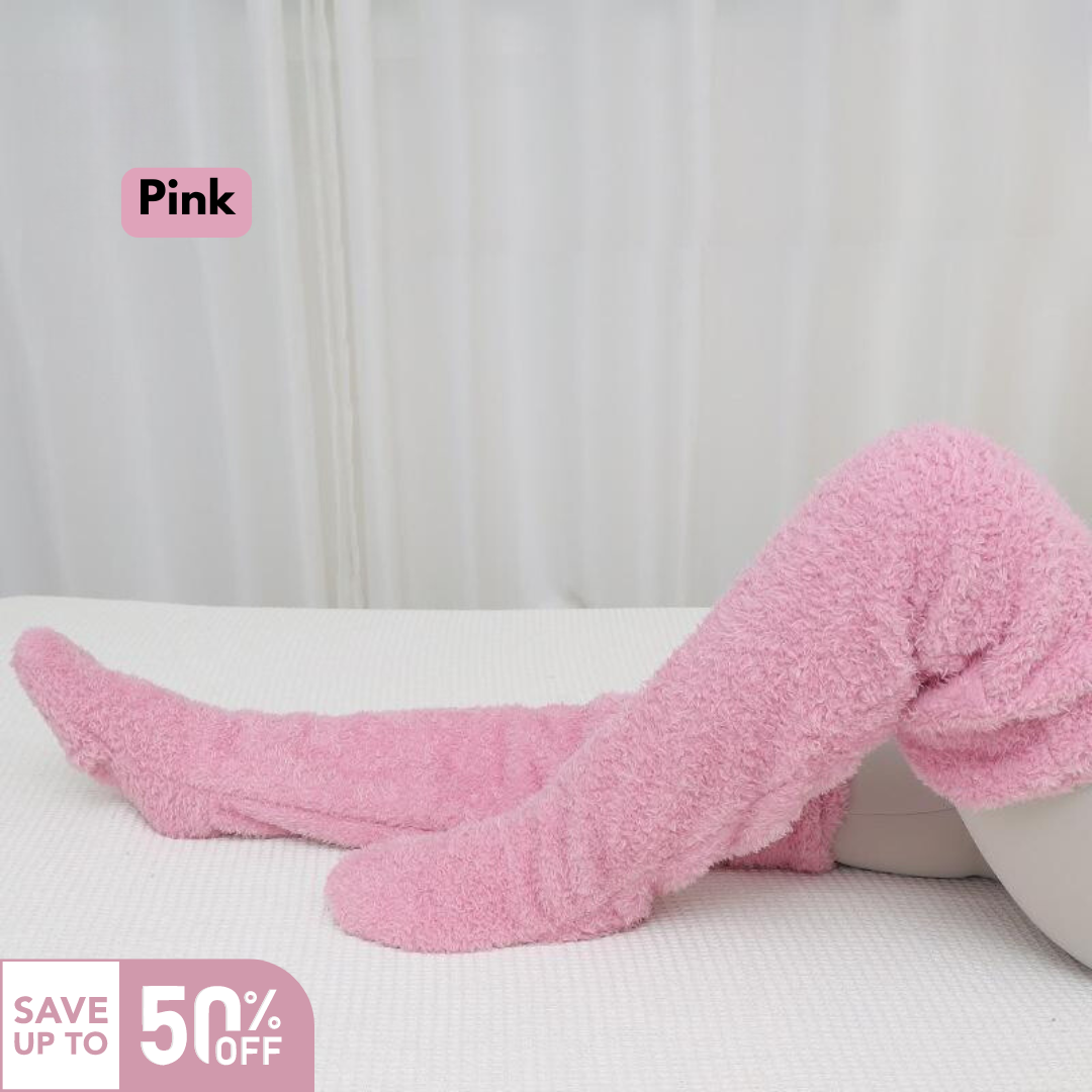 CozyKnee™ – Flauschige Overknee-Wintersocken