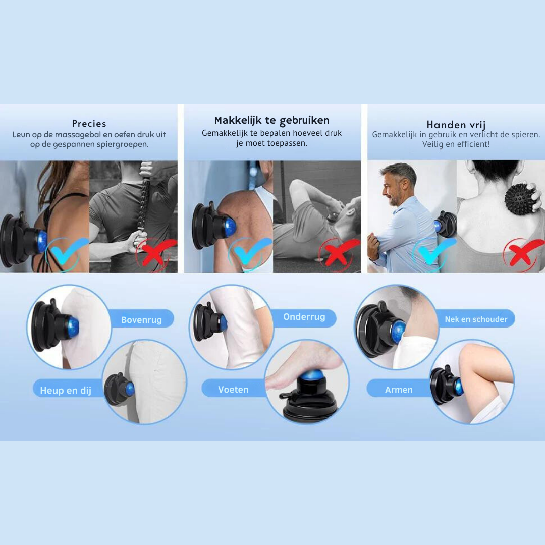 ReliefBall™ Pro -  Erleben Sie eine Revolution in der Schmerzlinderung und Genesung