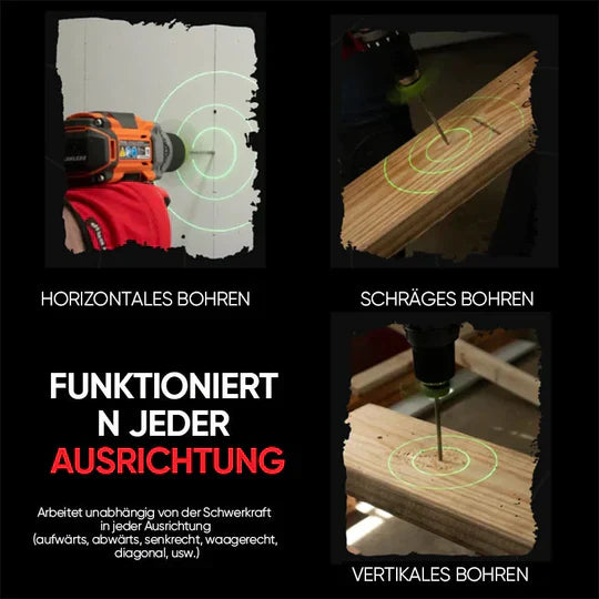 DrillMaster Pro™ – Gerade Bohrausrichtung