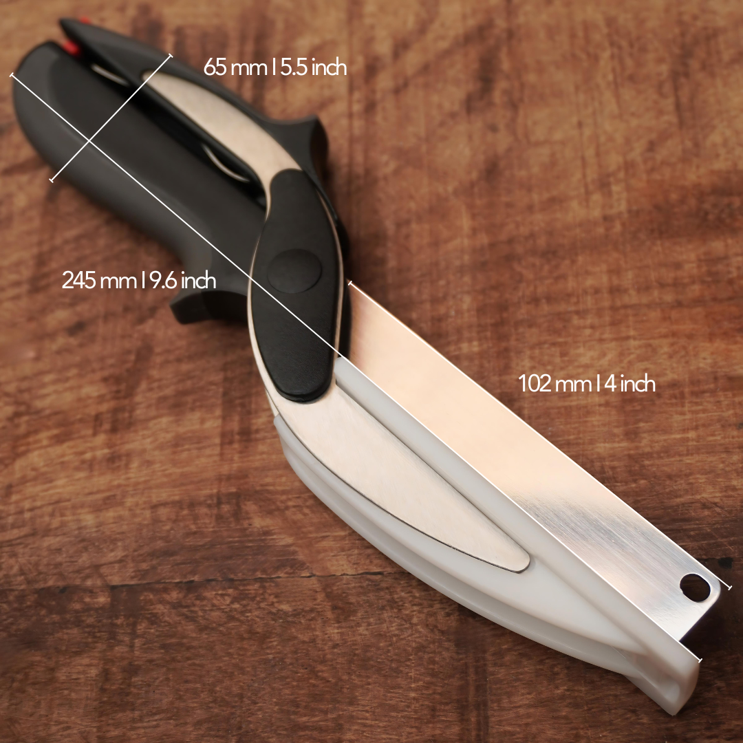 SafeSlice Pro™ - Das Messer und Schneidebrett in einem!