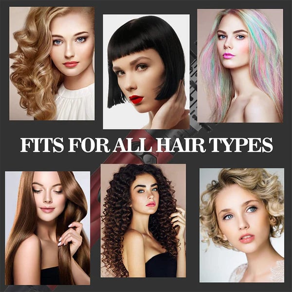 GlowCurl™ 3-in-1 Styler – Trocknen, Locken & Glätten!