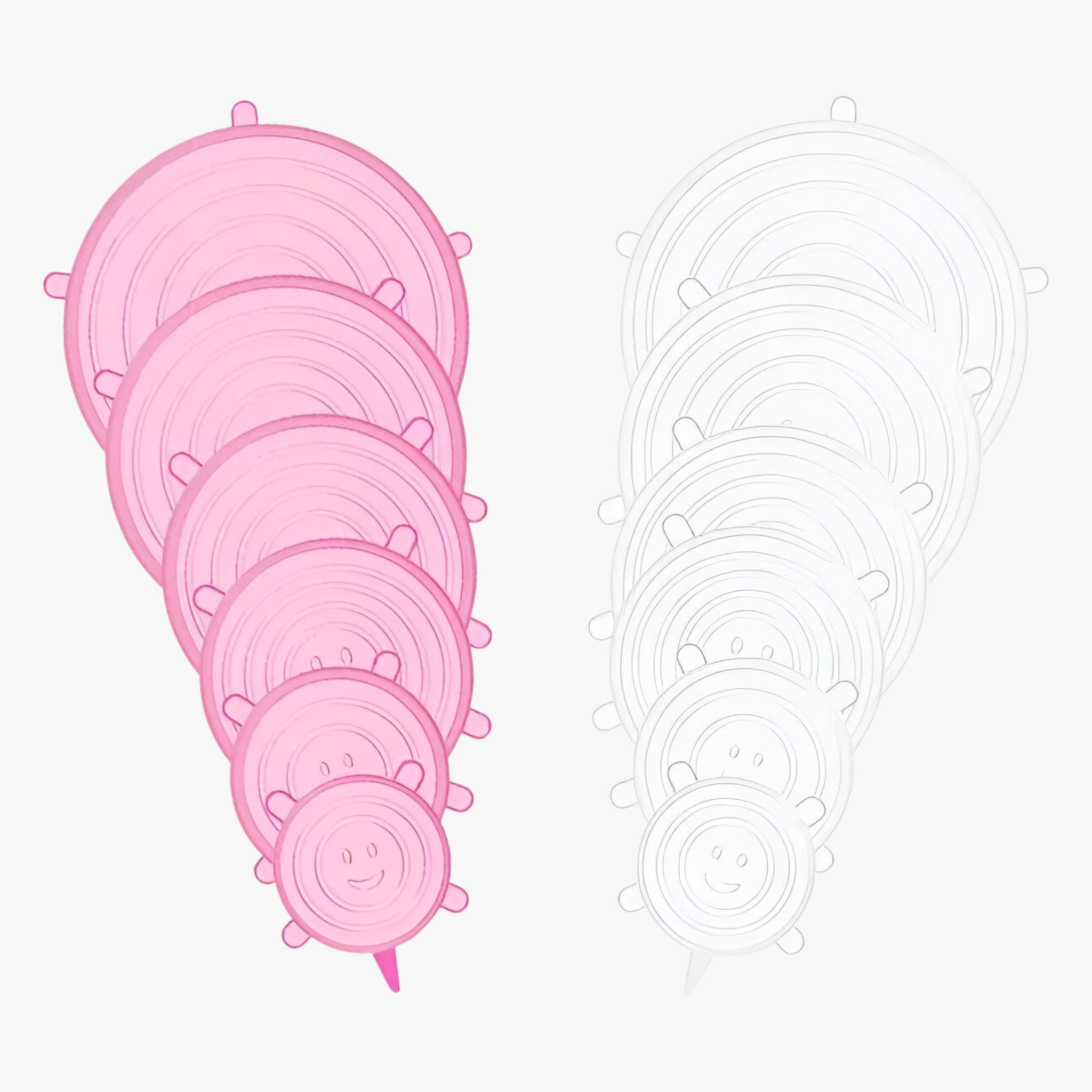 SealFresh™ | Silikon, wiederverwendbare Lebensmittelabdeckungen