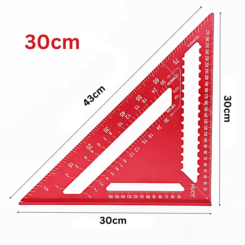 TriangleRuler™ - Dreiecklineal für die Holzbearbeitung