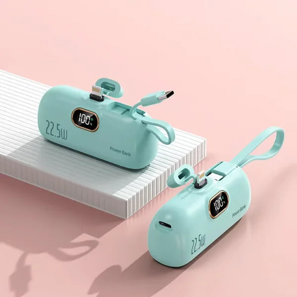 PocketCharge™ – Die intelligente Mini-Powerbank für unterwegs