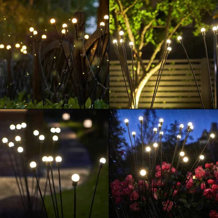 Solarbetriebene Glühwürmchen-Lichter