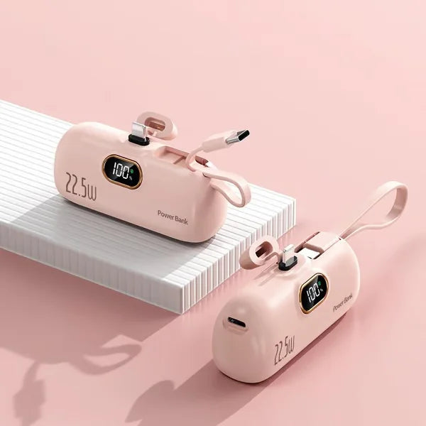 PocketCharge™ – Die intelligente Mini-Powerbank für unterwegs