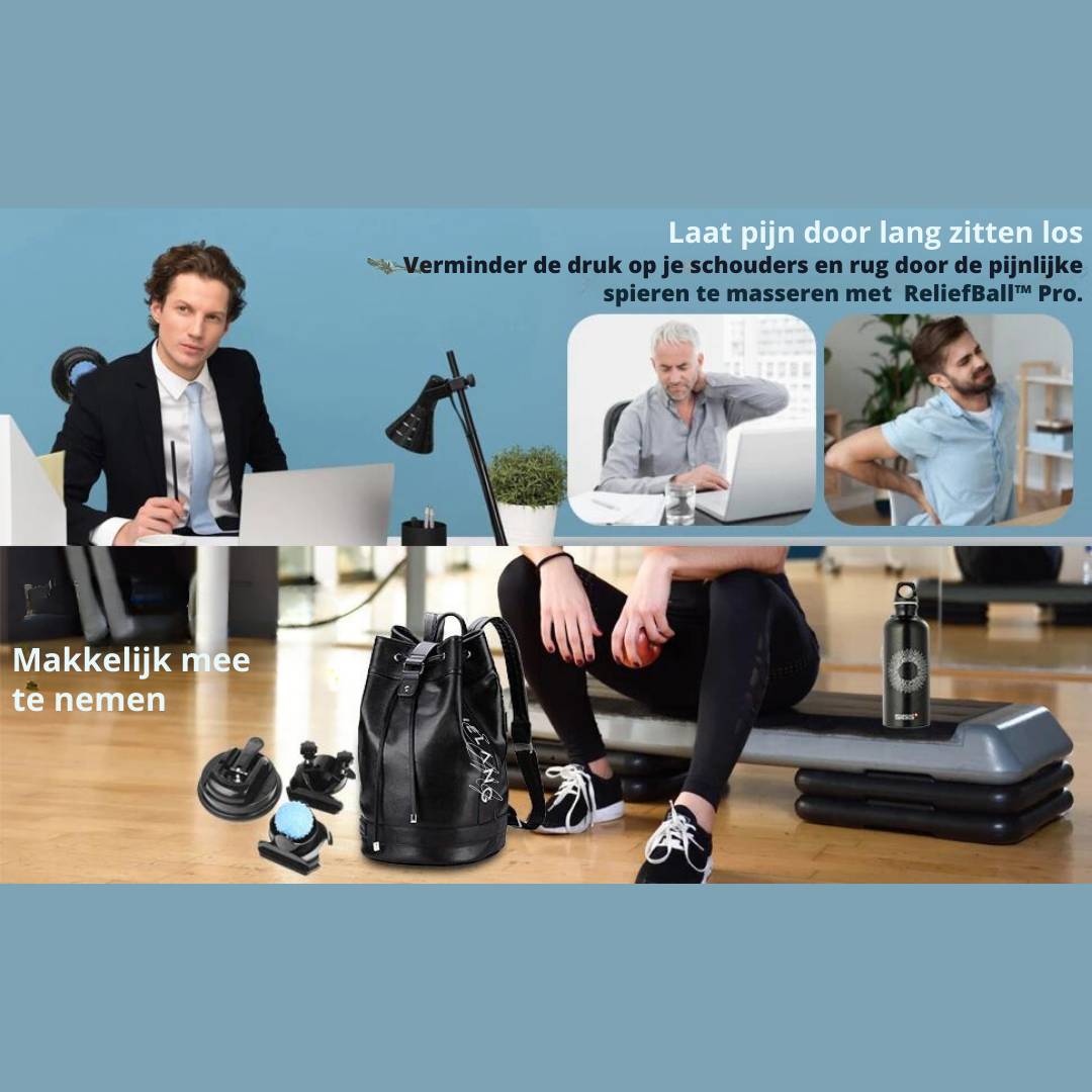 ReliefBall™ Pro -  Erleben Sie eine Revolution in der Schmerzlinderung und Genesung