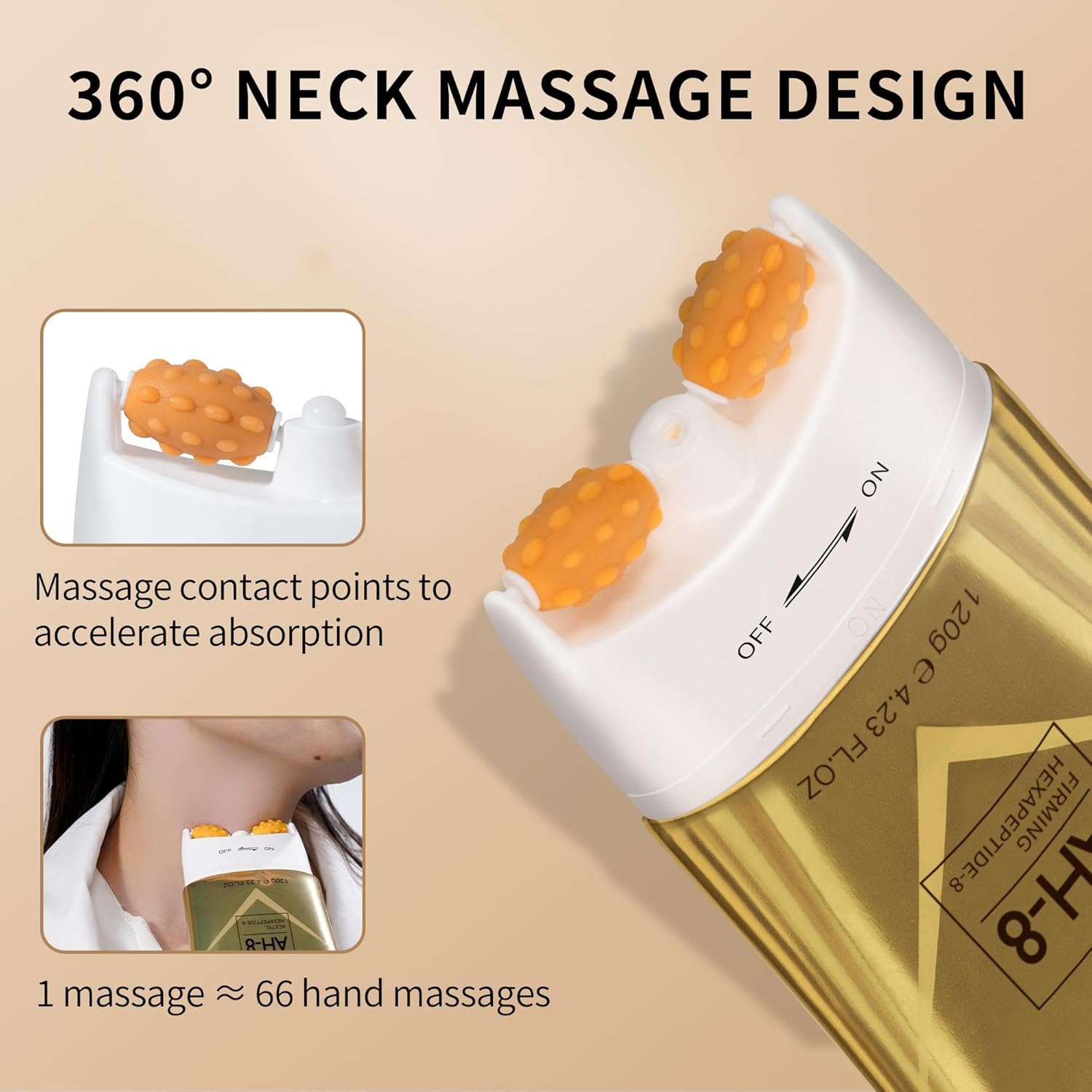 1+1 GRATIS | NeckLuxe™ – Wärmendes Nacken- und Schultermassagegerät