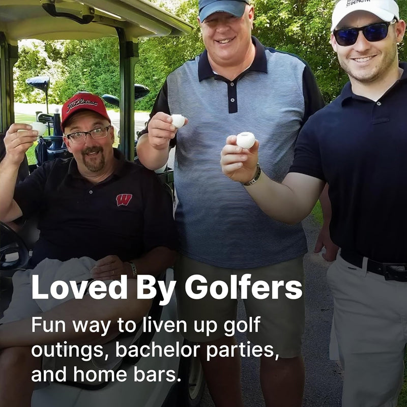 SwingShot™ | Golfball-Schnapsglas