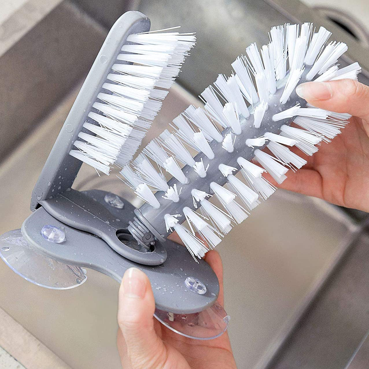 ScrubFix™ | 360° Glasbürste™