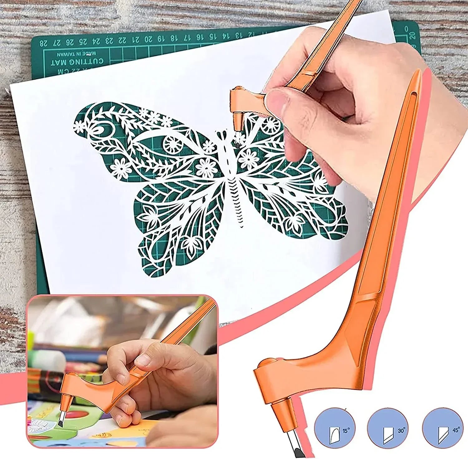 SwiftBlade™ – Kreatives Schneiden mit 360°-Präzision | (1+1 GRATIS)