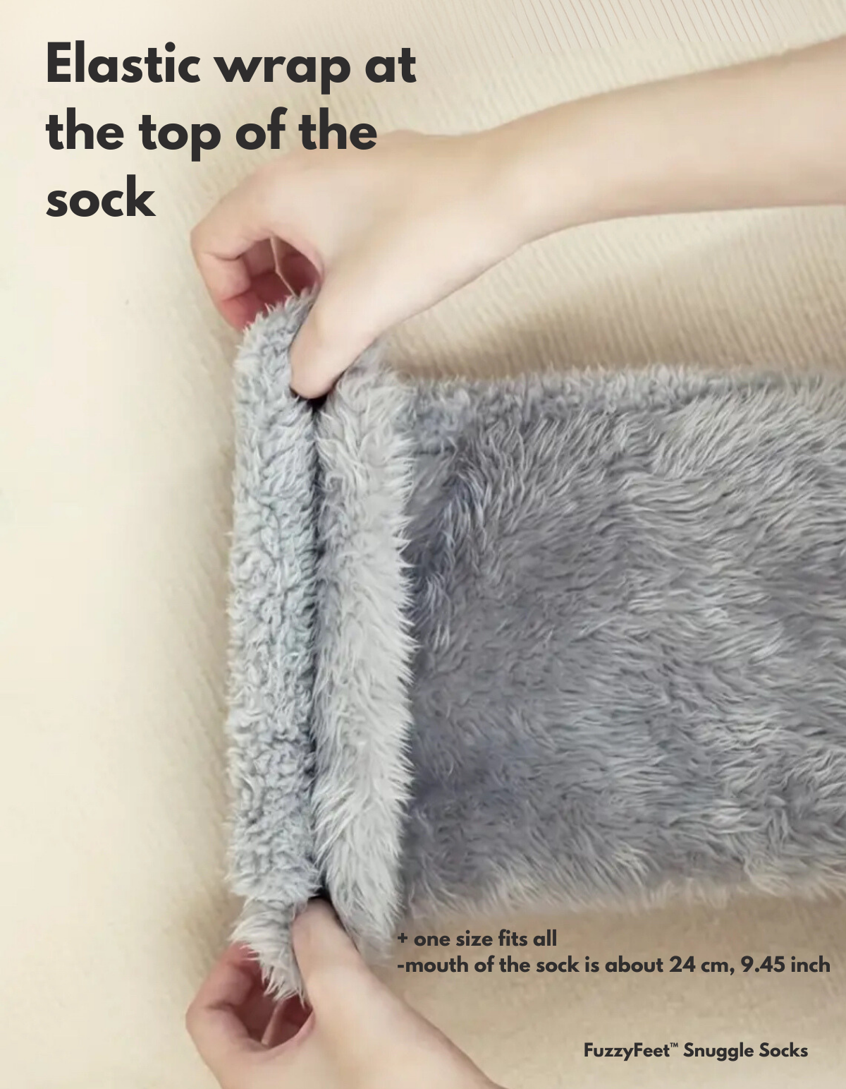 CozyKnee™ – Flauschige Overknee-Wintersocken