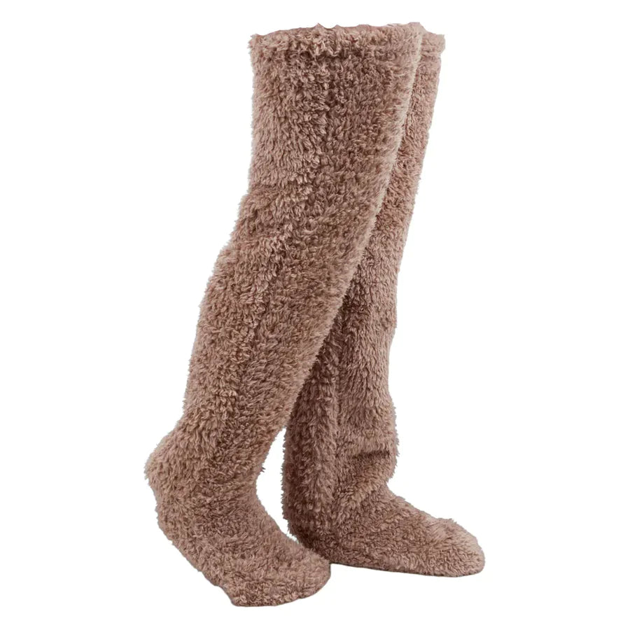CozyKnee™ – Flauschige Overknee-Wintersocken