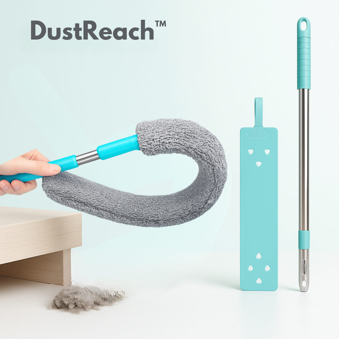 DustReach™ – Flexible Staubbürste | +3 GRATIS Staubtücher