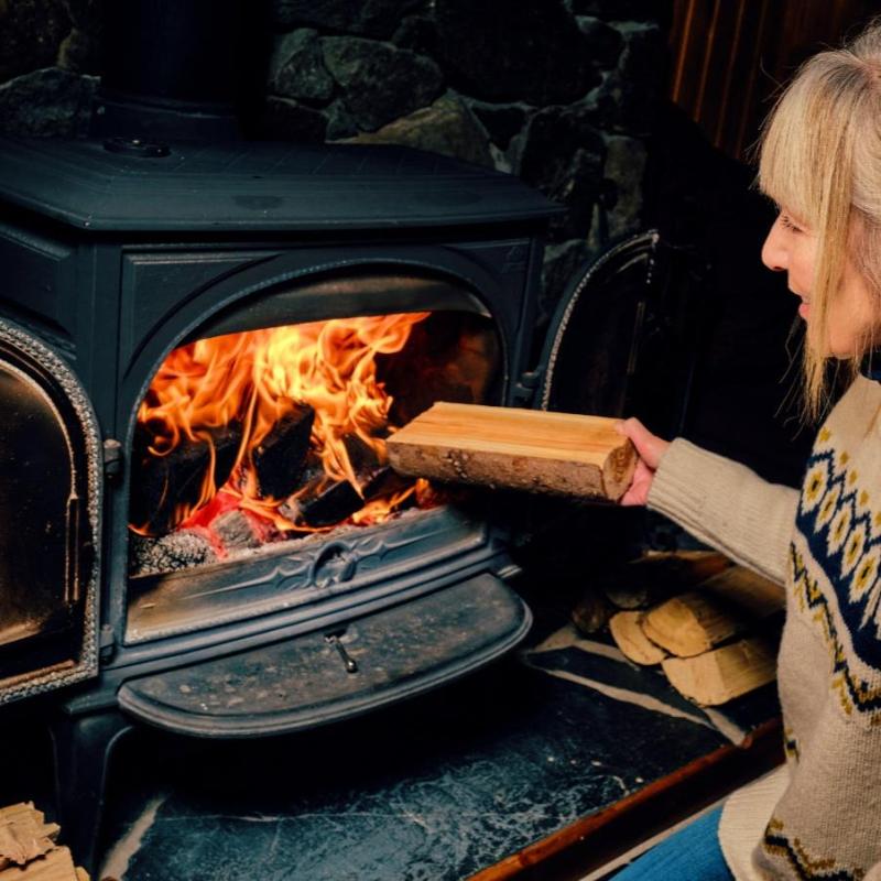 WoodSplitter™ - Tragbarer Holzspalter aus Gusseisen