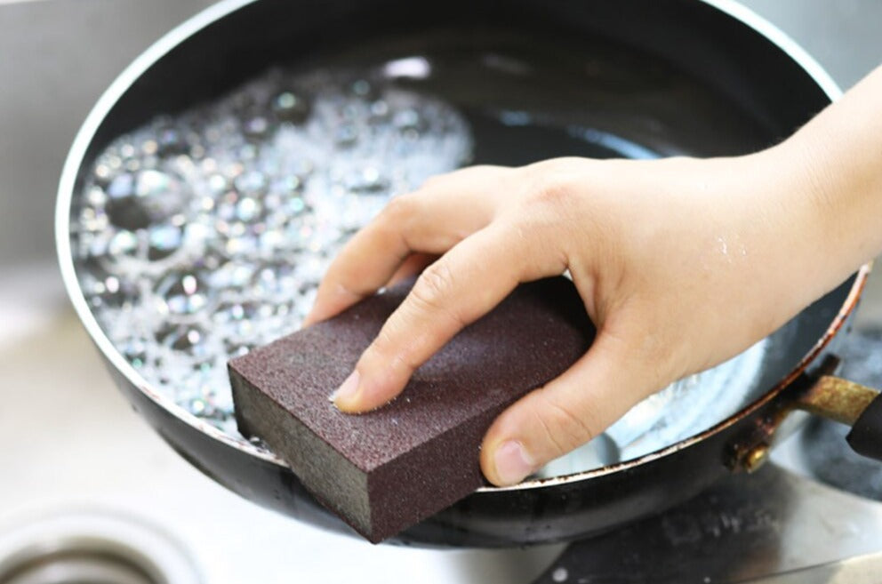 ScrubStone™ – Magischer Smaragd-Reinigungsschwamm | 1+1 GRATIS