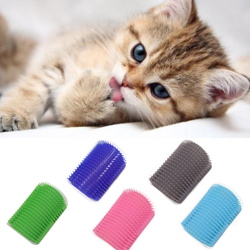 PurrBrush™ – Selbstmassage-Winkelbürste für Katzen | 1+1 GRATIS