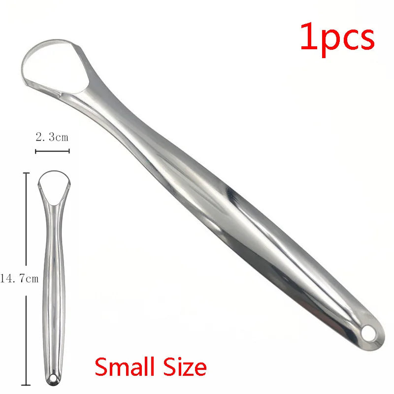 SteelFresh™ – Professioneller Zungenschaber aus Edelstahl | 1+1 GRATIS