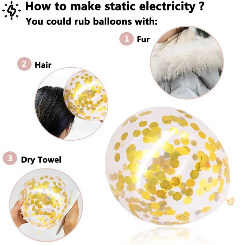 ConfettiGlow Balloons™ – Festlicher Glitzereffekt | 2+2 GRATIS