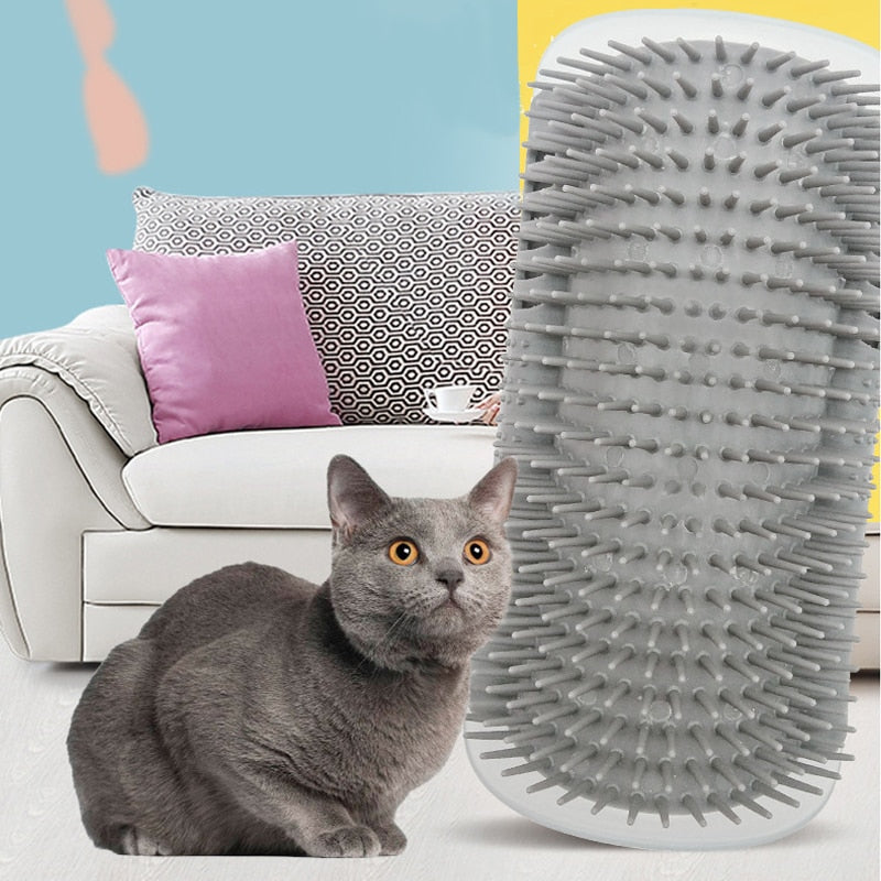 PurrBrush™ – Selbstmassage-Winkelbürste für Katzen | 1+1 GRATIS