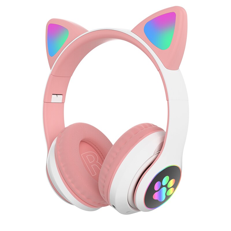 PurrBeats™ – LED-Bluetooth-Kopfhörer mit Katzenohren