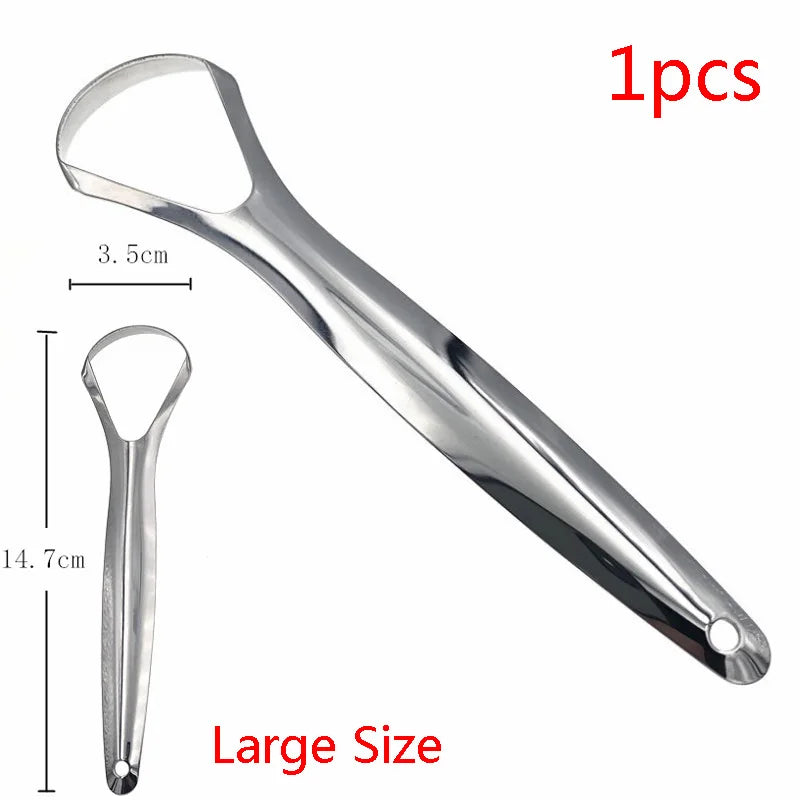 SteelFresh™ – Professioneller Zungenschaber aus Edelstahl | 1+1 GRATIS