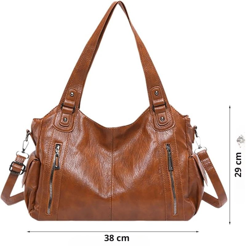 LuxeCarry™ - Leder-Tragetasche