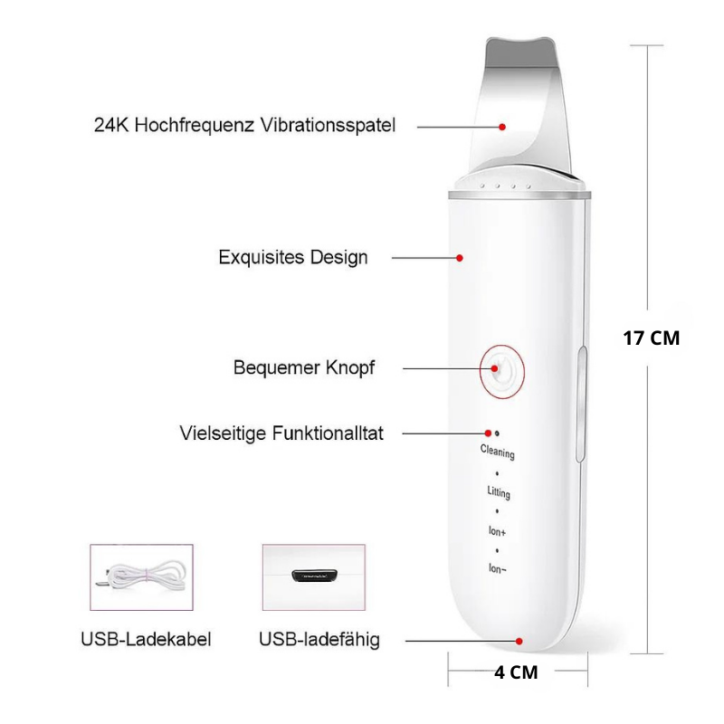 SkinGlow™ | Ultraschall-Gesichtsreiniger