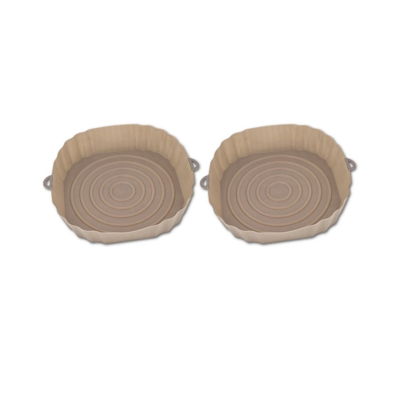 1+1 GRAITS! CrispyClean™ - Silikon-Airfryer-Behälter, wiederverwendbar – Immer ein sauberer Airfryer