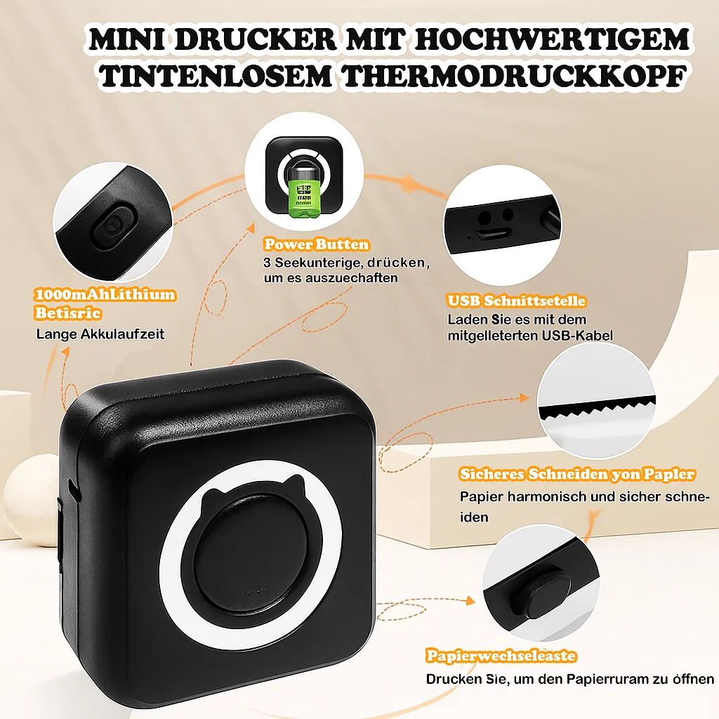 PrintPocket™ | Wireless Mini-Drucker