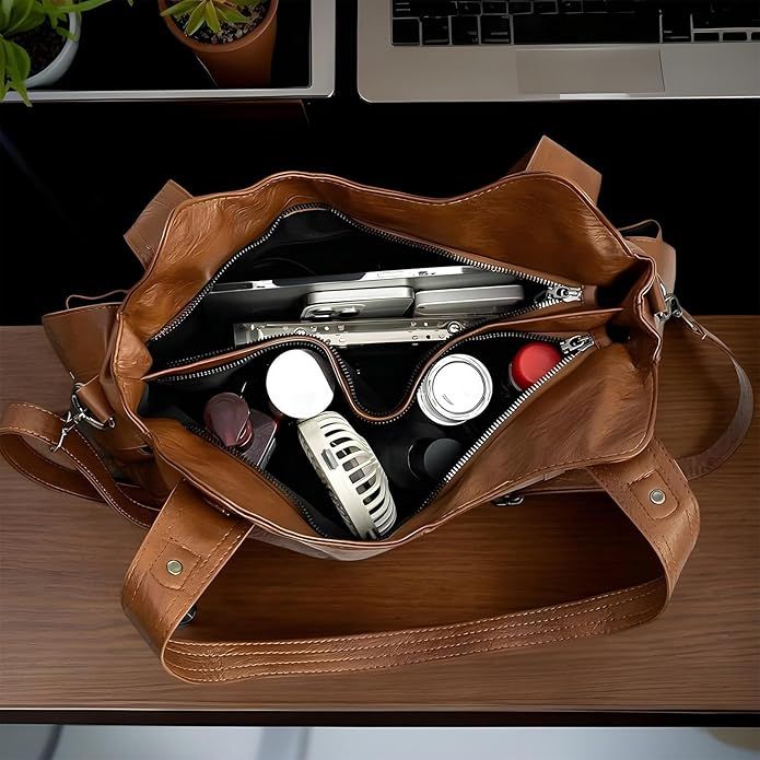 LuxeCarry™ - Leder-Tragetasche