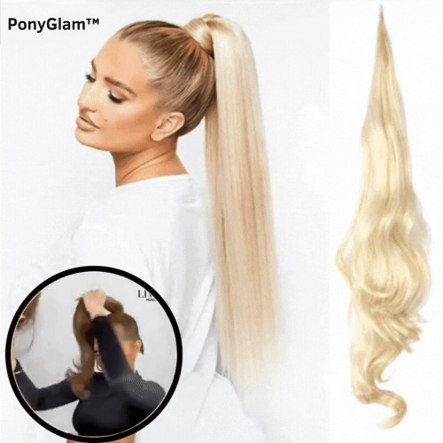 GlamTail™ – 2-in-1 Voluminöser Pferdeschwanz