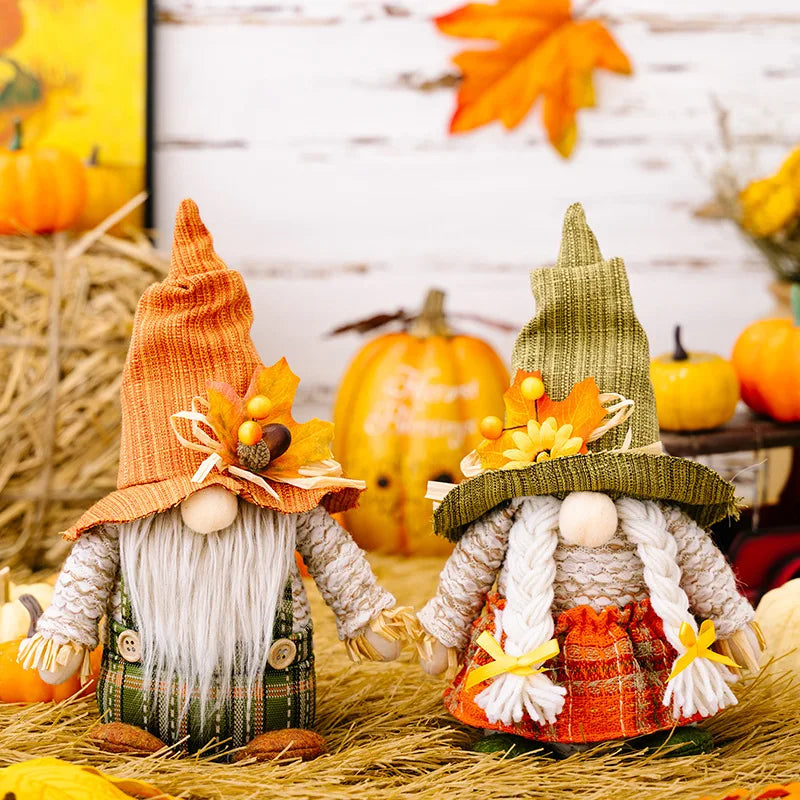 Harvest Gnome Duo™ – Stimmungsvolle Herbstzwerge | 1+1 GRATIS