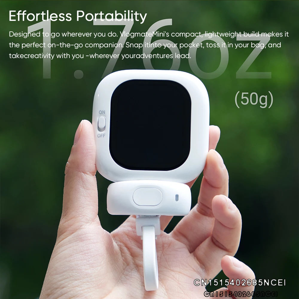 VlogMate Mini™ – Magnetischer Selfie-Monitor mit AMOLED-Display
