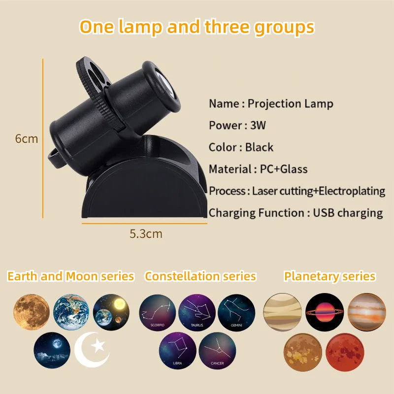 StarBeam™– USB Projektor Nachtlicht