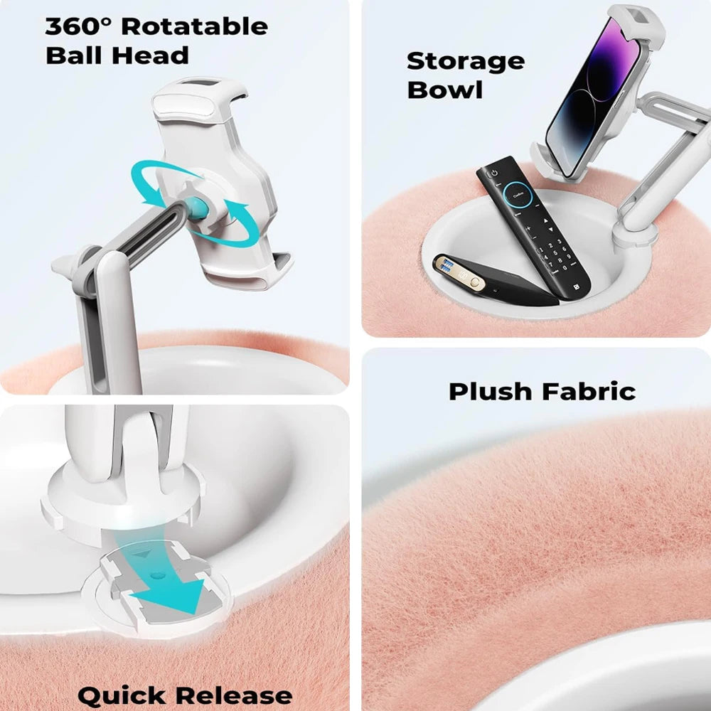 ComfyStand™ – 2-in-1 Kissenhalter für Handy & Tablet