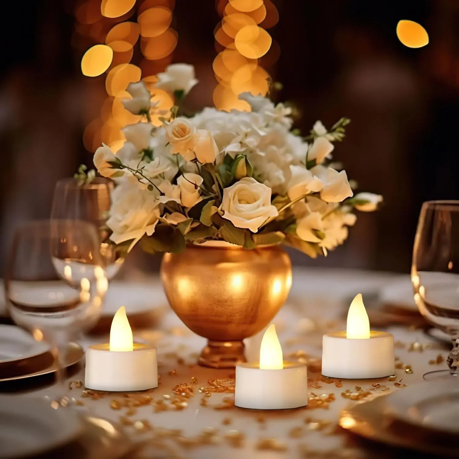 LumiTeal™ – Flammenlose LED-Teelichter | 5+5 GRATIS