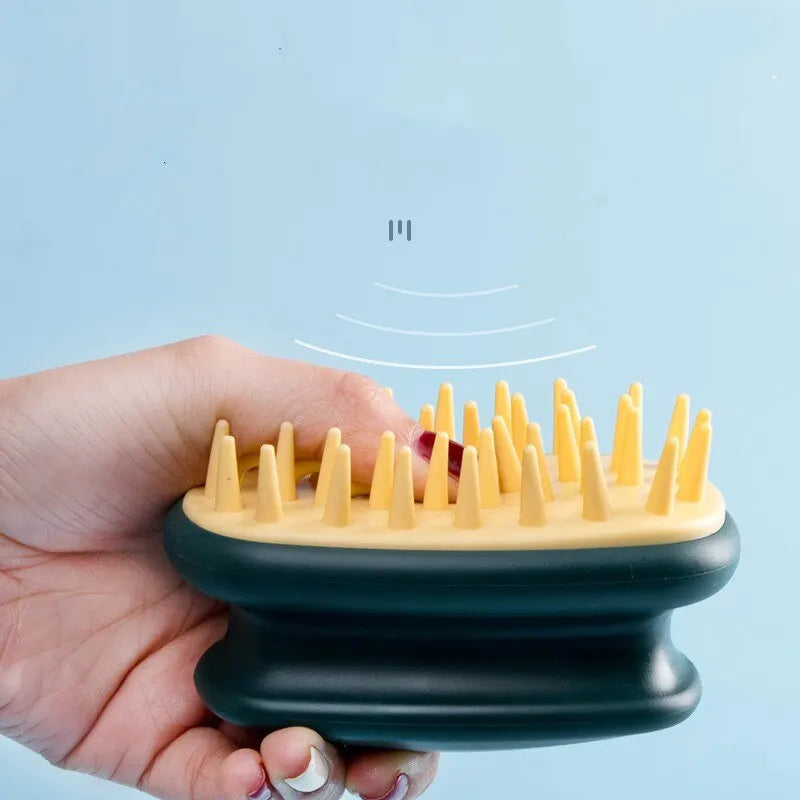 ScalpSense™ – Silikon-Massagebürste für die Kopfhaut