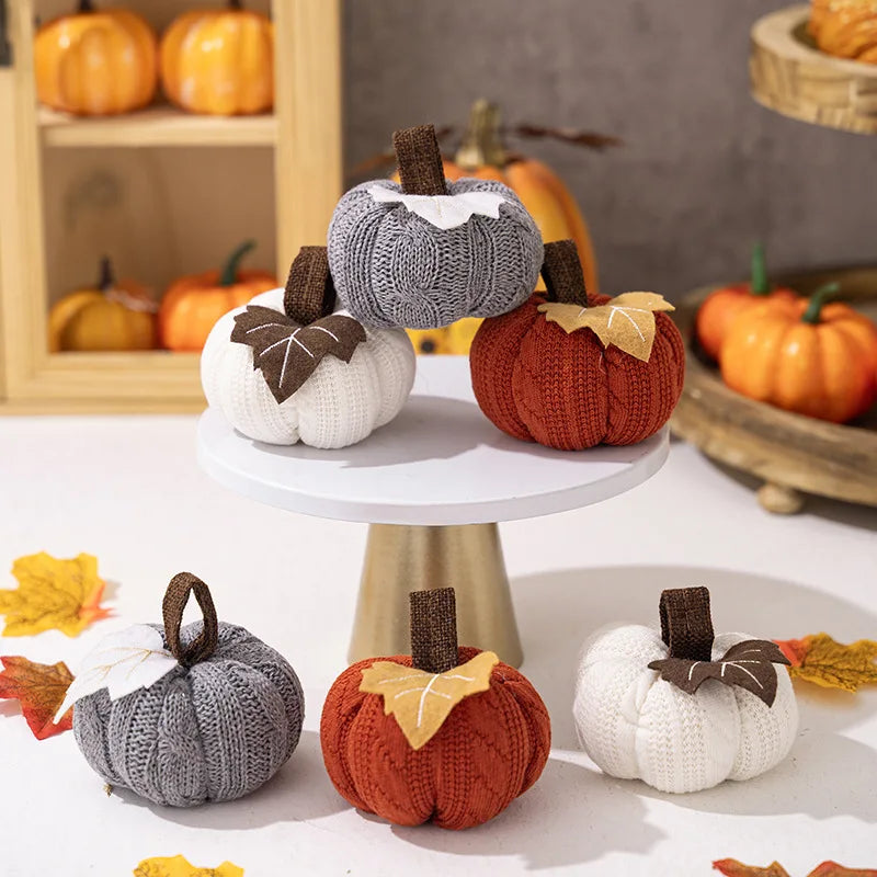 Cozy Knit Pumpkins™ – Warme Herbstdekoration | 2+2 GRATIS